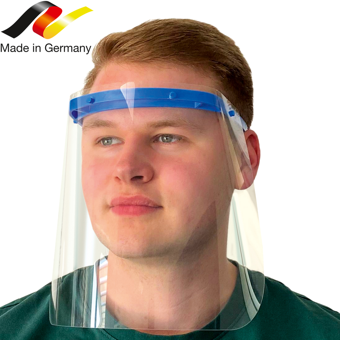 Schutzvisier für das Gesicht 10 VISIER Hoffmann Verpackung